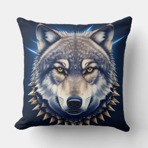 🐺 Wolf Head Intense Creative Wild Decot Cushion