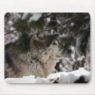 Wolf Head Mouse Mat