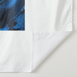 Wolf head tapestry