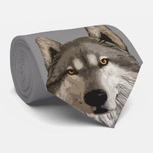Wolf Head Tie