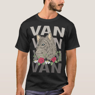 Wolf Head - Van Name T-Shirt