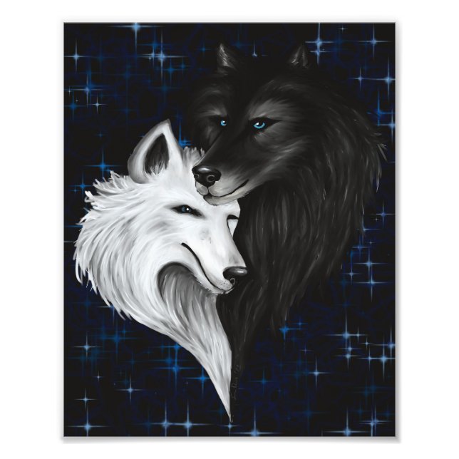 Wolf Heart Print (Front)