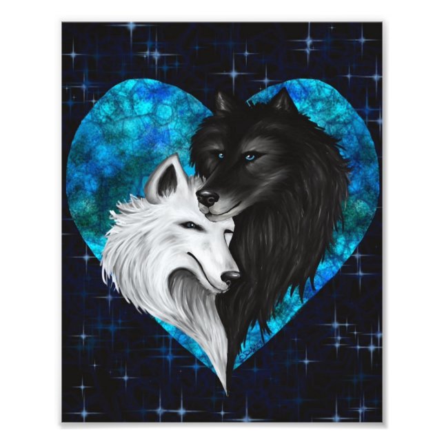 Wolf Heart Print - Valentine's Edition (Front)