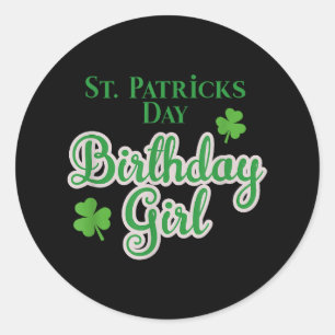 Wolf Heart Valentine's Day Girl Women12 Classic Round Sticker