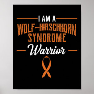 Wolf–hirschhorn Syndrome Warrior Awareness Whs Rib Poster
