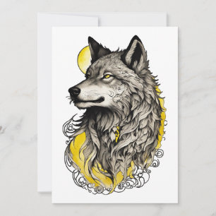Wolf Holiday Card
