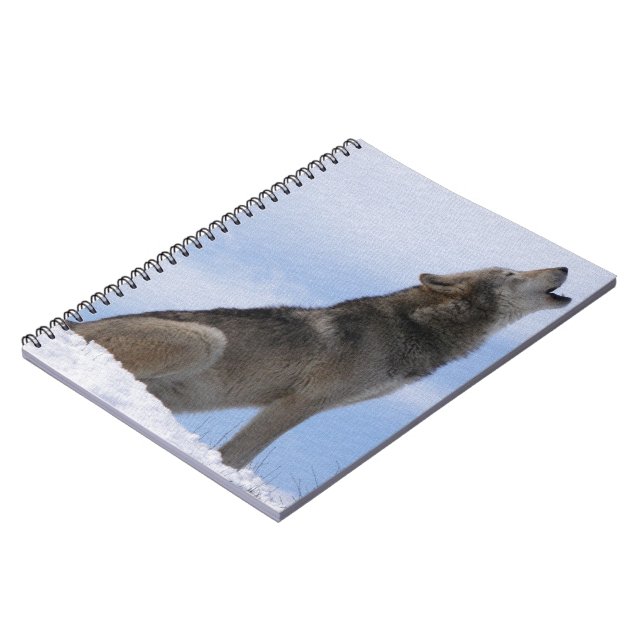 Wolf Howl Notebook (Left Side)