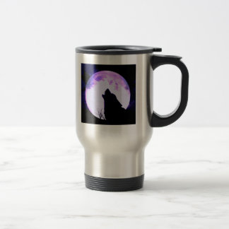 Wolf Howl Stainless Travel Mug