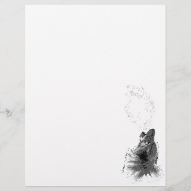 Wolf Howling (Front)