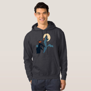 Wolf Howling at the Moon Hoodie – Unleash the Alph