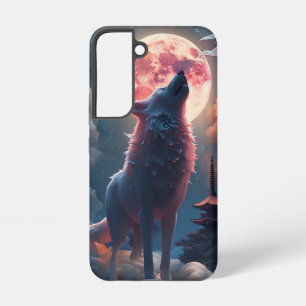Wolf Howling Samsung Galaxy Case