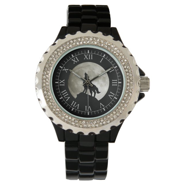 Wolf Howling Watch (Front)
