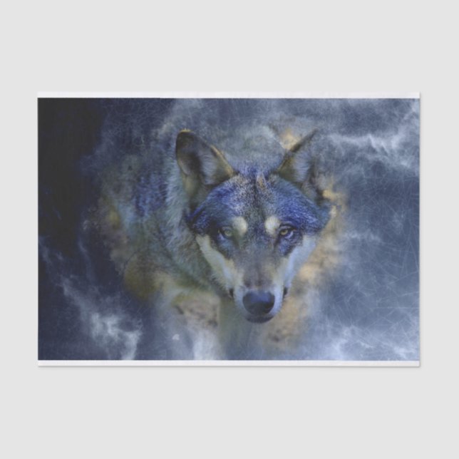 Wolf Hunter Tissue Paper (Front)