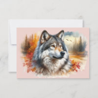 Wolf in Autumn Colours: Nature’s Beauty Unleashed