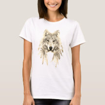 Wolf In Indigenous Apparel Relaxed Fit Jersey Tee