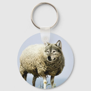Wolf in Sheep Clothing Key Ring
