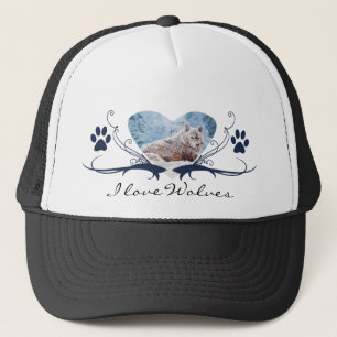 Wolf in Winter Hat
