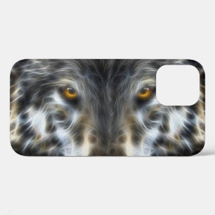 Wolf Inspirational airbrush Portrait iPhone 12 Case