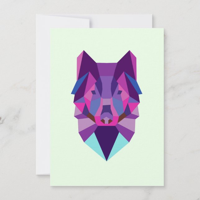 Wolf Invitation (Back)