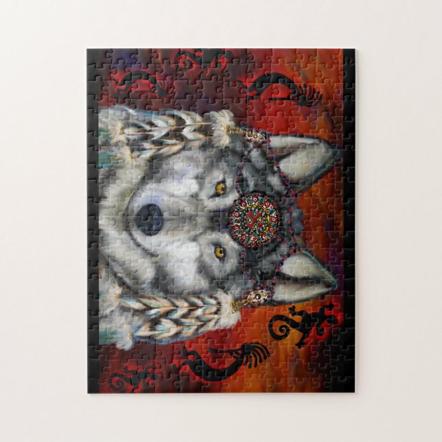 WOLF JIGSAW PUZZLE (Vertical)