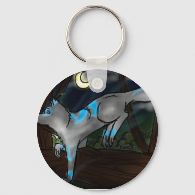 Wolf Key Chain (Front)
