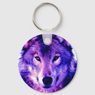 Wolf Key Ring