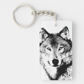 Wolf Key Ring