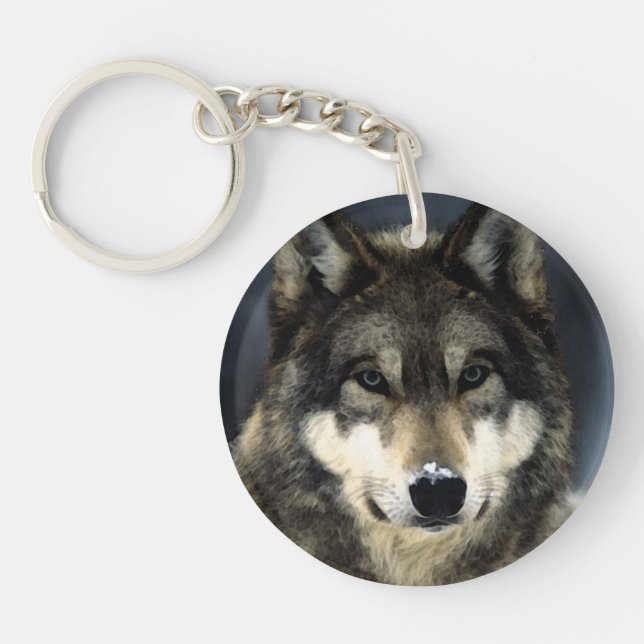 Wolf Key Ring (Front)