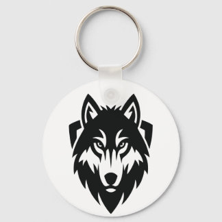 WOLF KEY RING