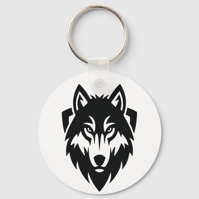 WOLF KEY RING (Front)
