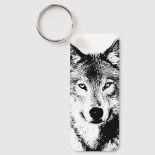 Wolf Key Ring