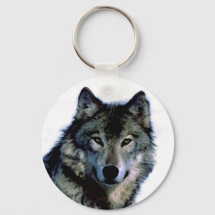 Wolf Key Ring