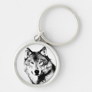 Wolf Key Ring