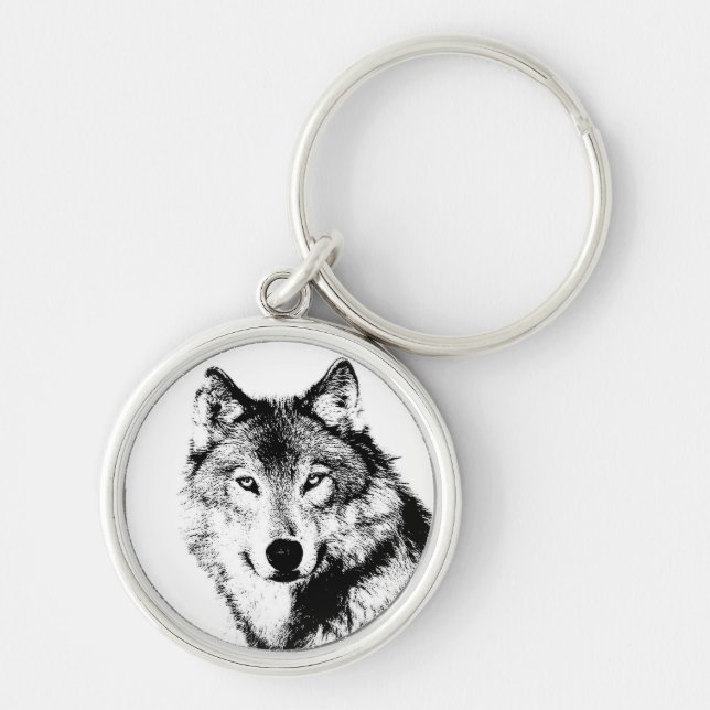 Wolf Key Ring (Front)