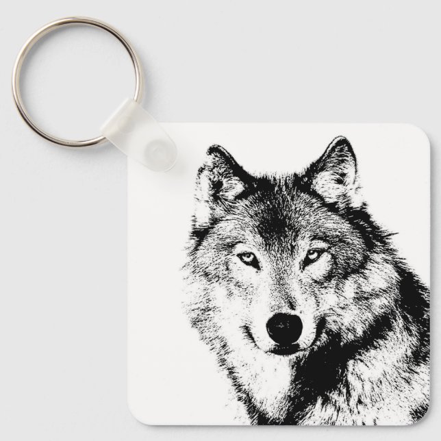 Wolf Key Ring (Front)