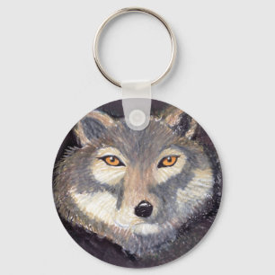 Wolf Key Ring