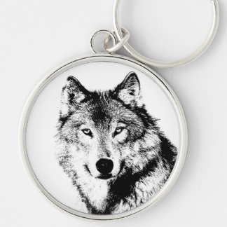 Wolf Key Ring