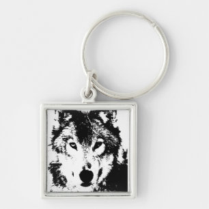 Wolf Key Ring