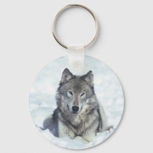 Wolf Key Ring