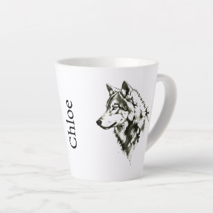 Wolf Latte Mug