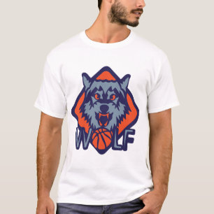 wolf logo sport wolf animal T-Shirt
