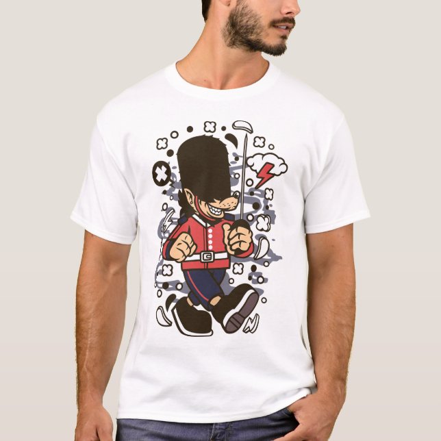 Wolf london guard T-Shirt (Front)
