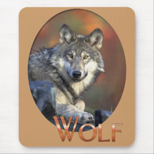 Wolf Lovers Art Mouse Mat