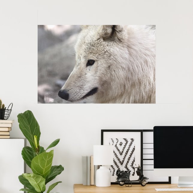Wolf Lovers Art Poster (Home Office)