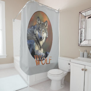 Wolf Lovers Shower Curtain