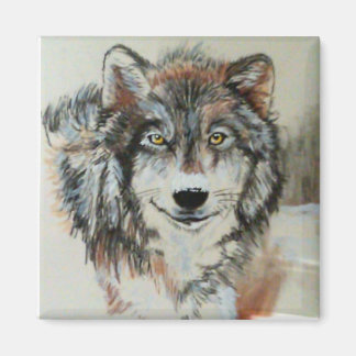 Wolf Magnet - Original Art