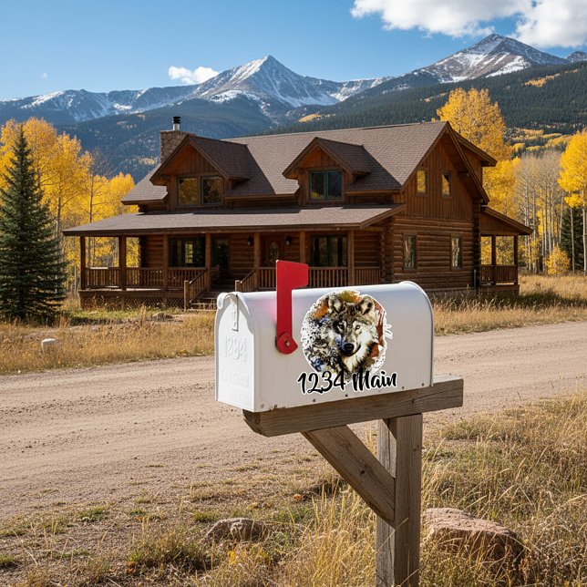 Wolf mailbox (Creator Uploaded)