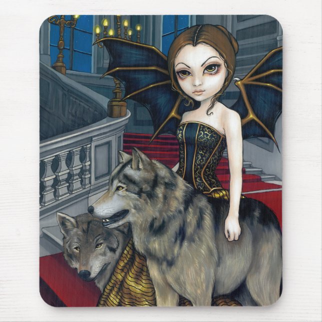 "Wolf Manor" Mousepad (Front)