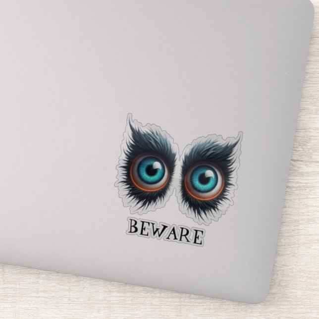 Wolf Monster Eyes – BEWARE (Detail)