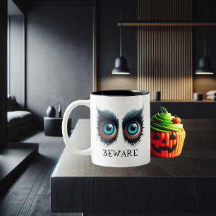 Wolf Monster Eyes – BEWARE Mug